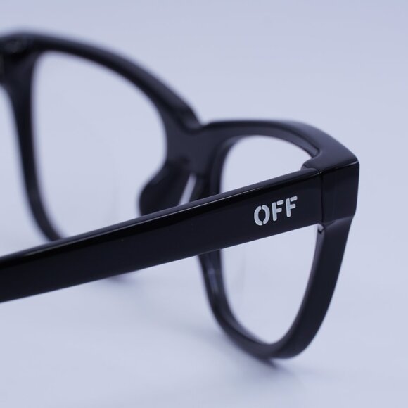 ?️ New Off-White OERJ07A STYLE 7A 1000 Eyeglasses - Black Frame main image 4